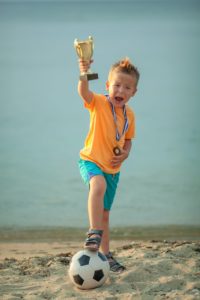 A champion kid